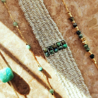 Bracelets tissés fil